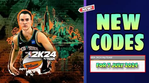 NBA 2K24 Codes (July 2024) .